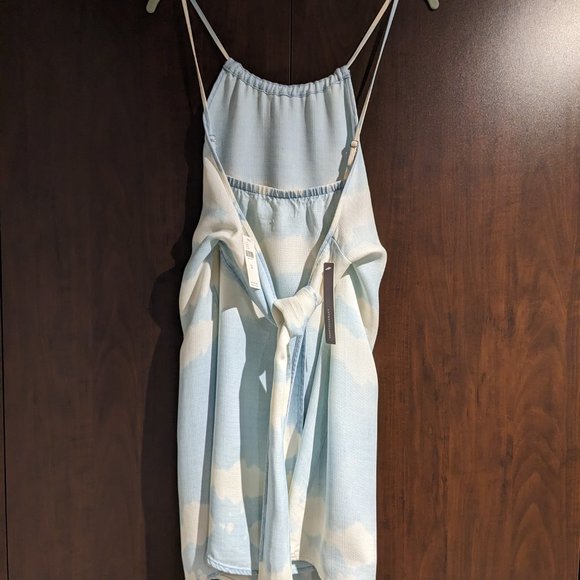 Anthropologie [ Cloth & Stone ] Blue Tie-Dye Mini Dress New with Tags (M) - Picture 4 of 9